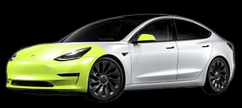 Partial Front paint protection film coverage