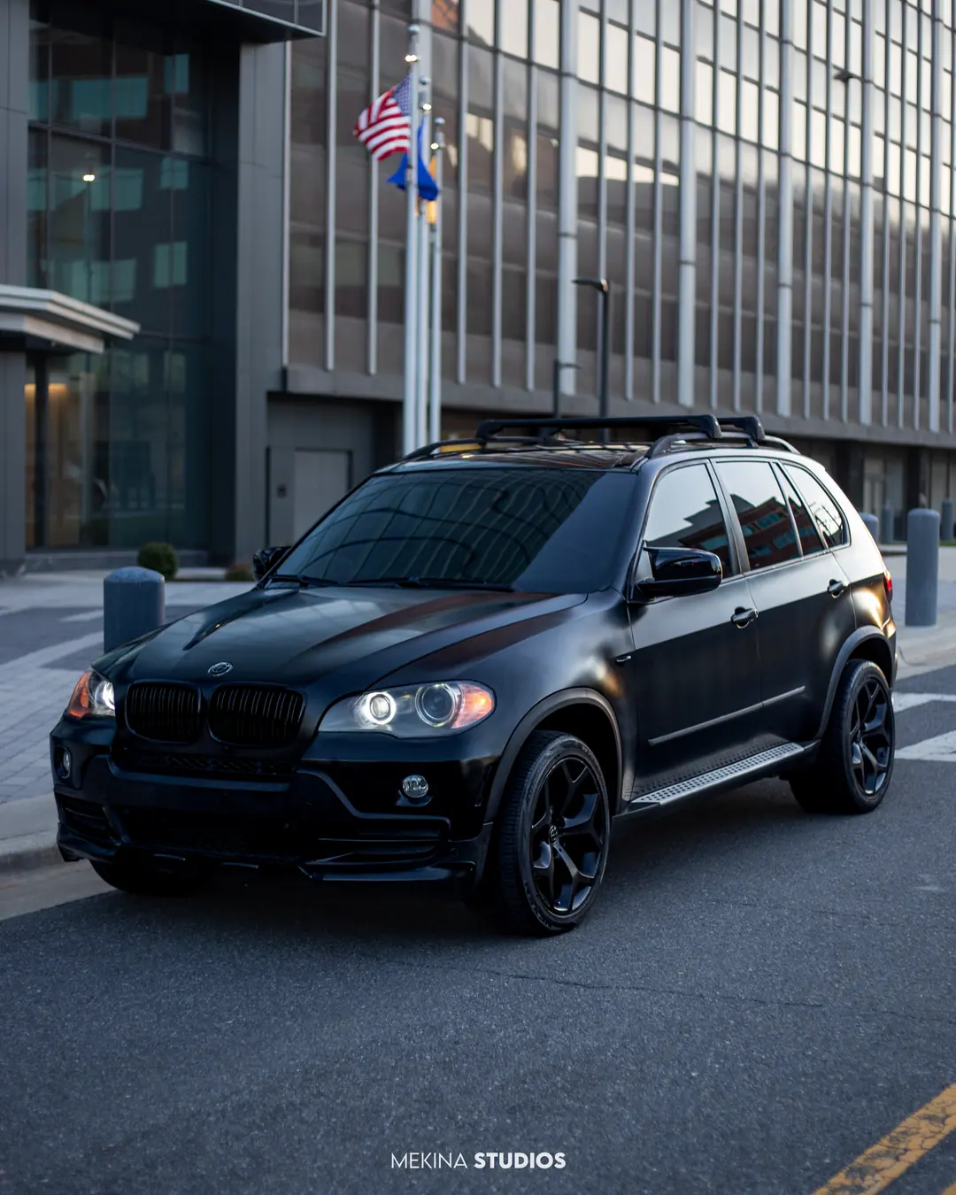 2008 BMW X5 — Wrap in Satin Black