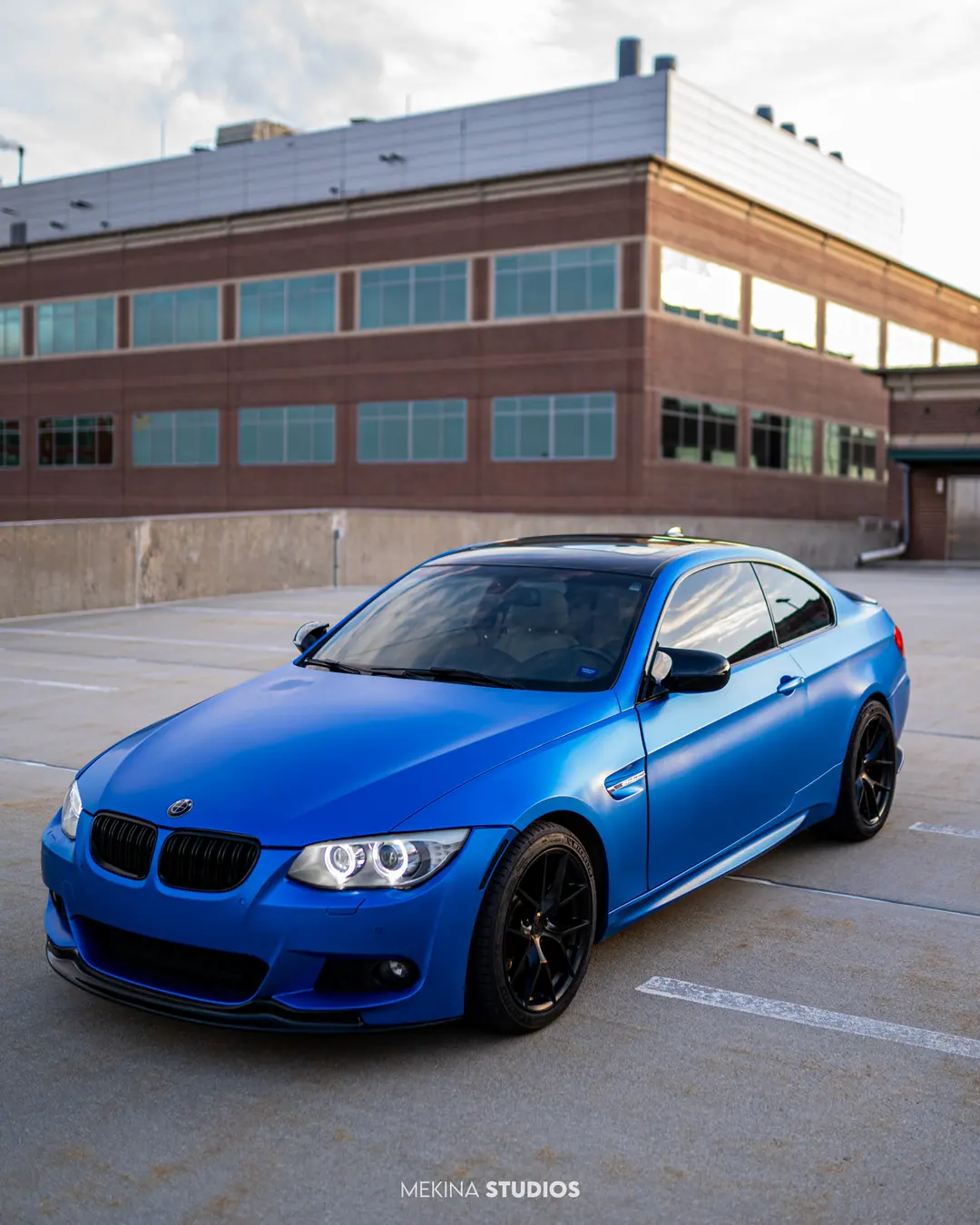 2011 BMW 335 — Wrap in Satin Perfect Blue