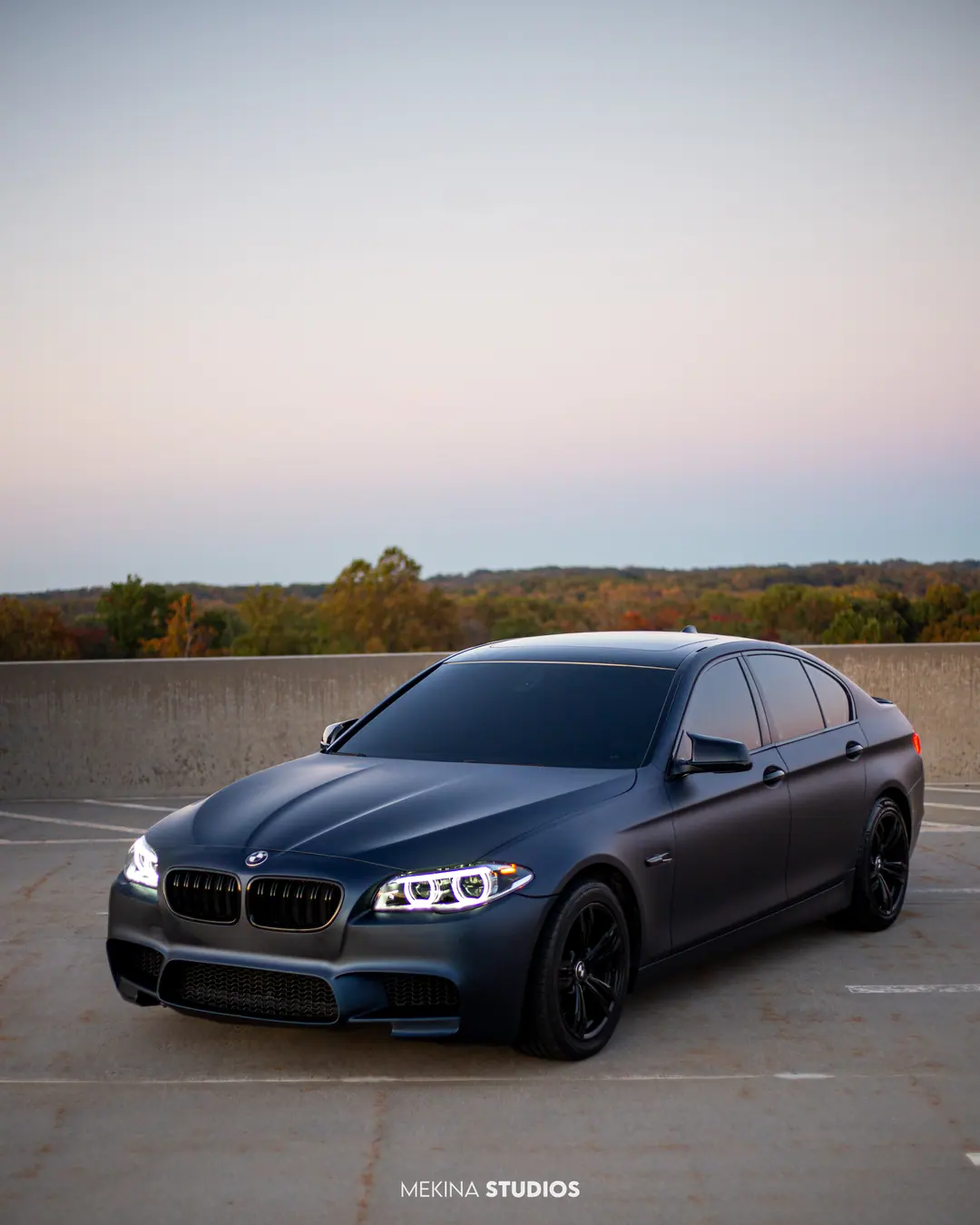 2012 BMW 535 — Wrap in Boysenberry Black