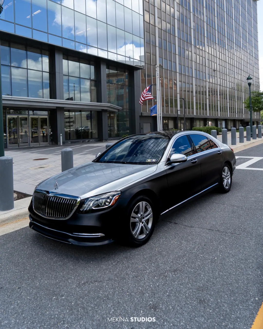 2018 Mercedes-Benz Maybach S-Class — Wrap in Satin Black