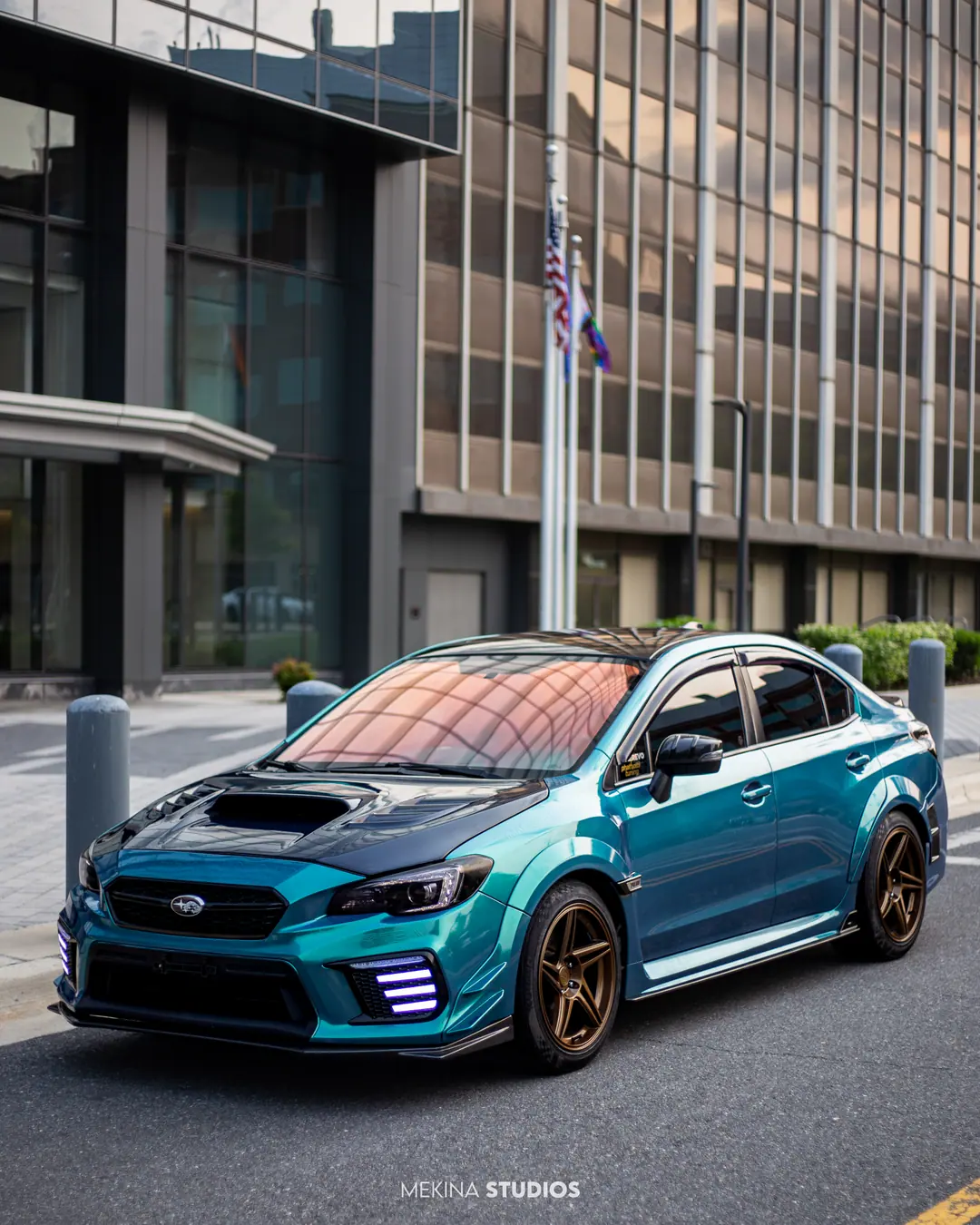 2018 Subaru WRX — Wrap in Gloss Metallic Ocean Wave