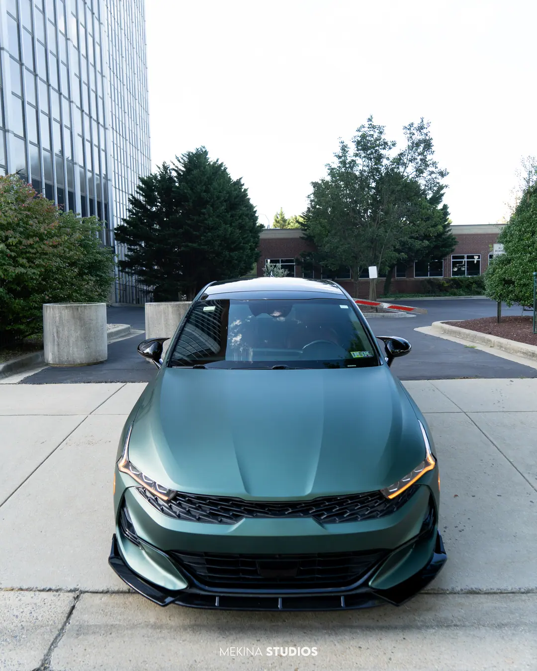2020 Kia K5 — Wrap in Matte Pine Green Metallic