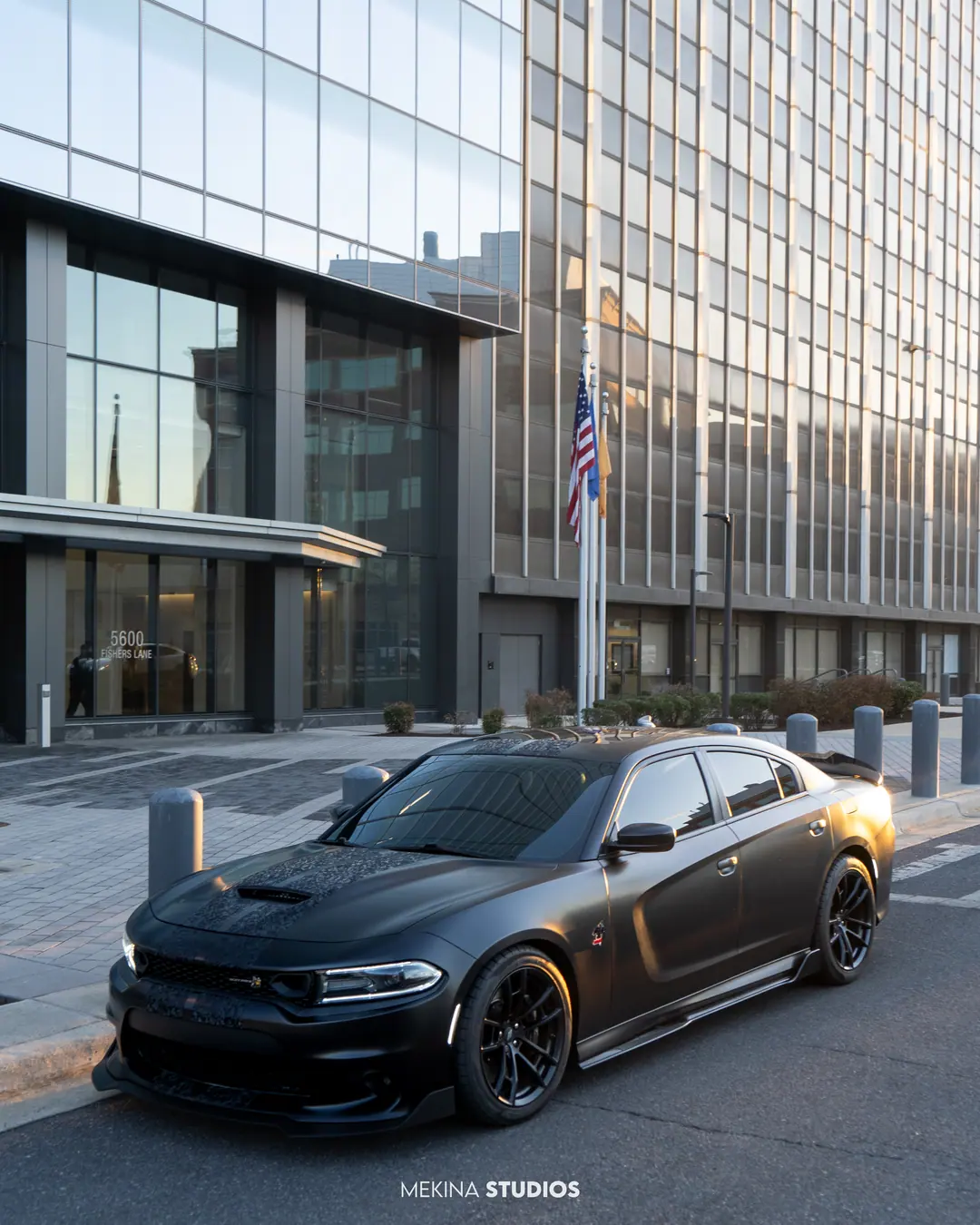 2022 Dodge Charger Scat Pack — Wrap in Satin Black