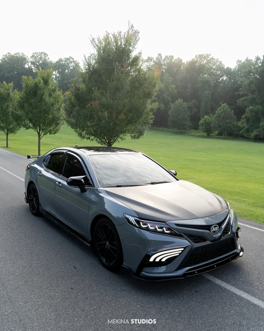 2022 Toyota Camry XSE — Wrap in High Gloss Nardo Grey